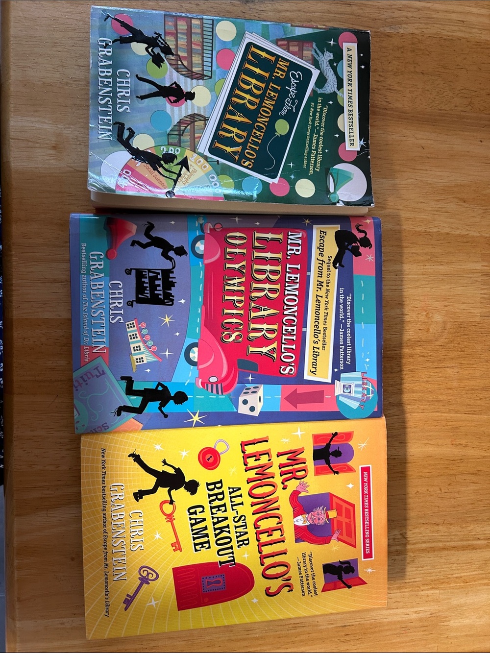’s Kids Book Set — Bright Yellow, Blue & Teal Editions